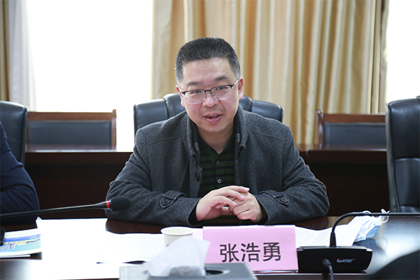 張浩勇局長(zhǎng)指導(dǎo)工作