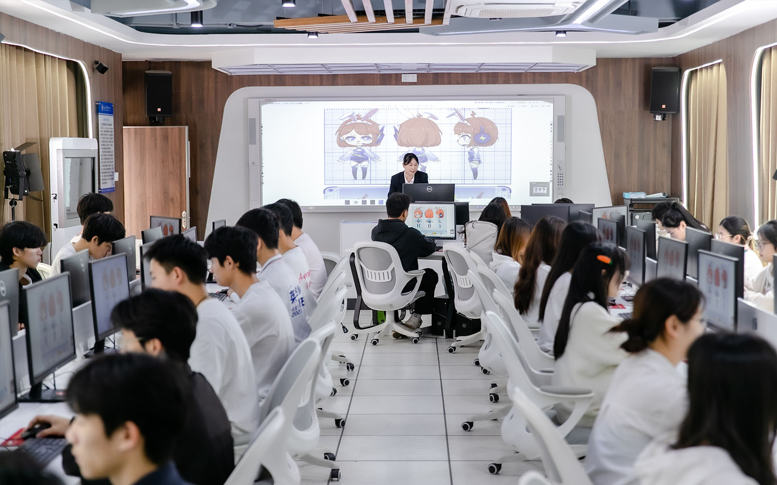 數(shù)字媒體專業(yè)實(shí)訓(xùn)室